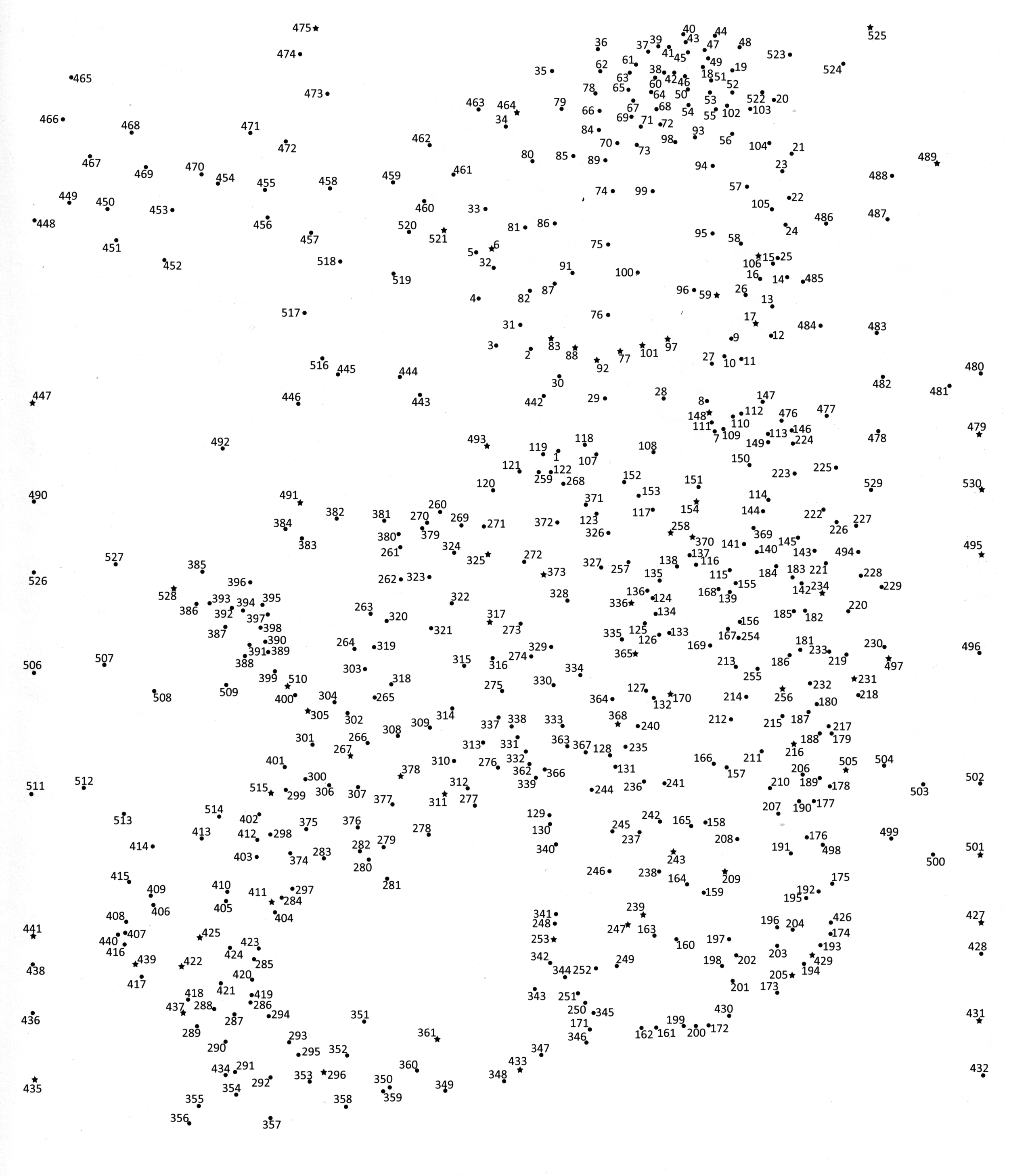 OCR Connect-the-Dots