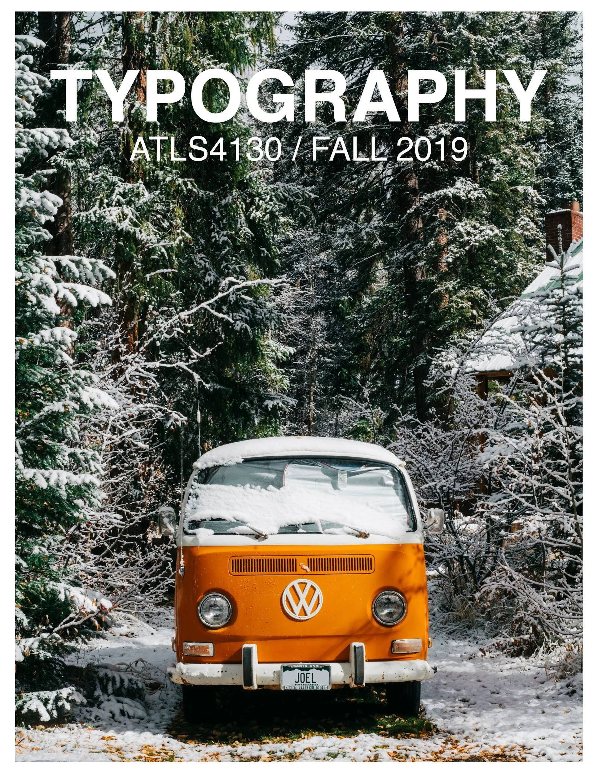 Experimental Typography, Fall 2019