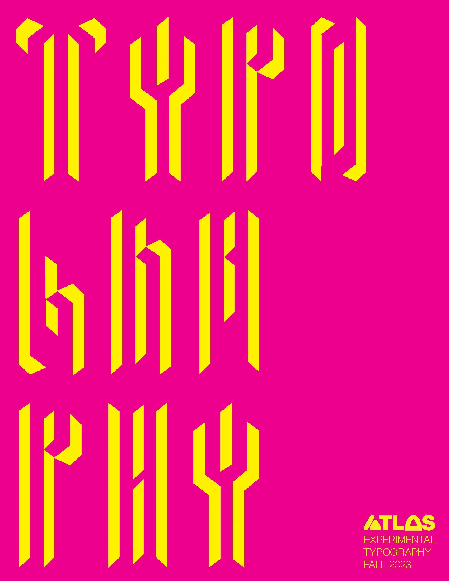 Experimental Typography, Fall 2023